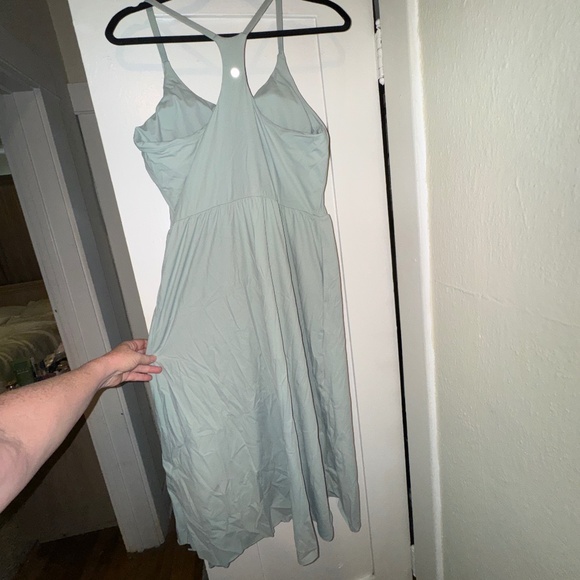 Halara – Everyday Midi Chill Dress La La Land (Light Bean Green), Size XL. NWT. - Picture 5 of 10